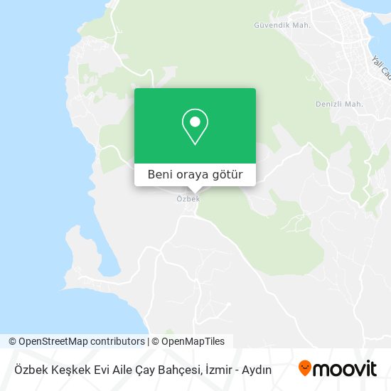 Özbek Keşkek Evi Aile Çay Bahçesi harita