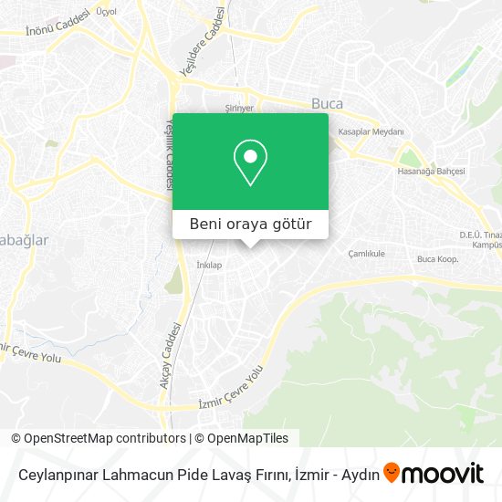 Ceylanpınar Lahmacun Pide Lavaş Fırını harita