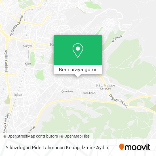 Yıldızdoğan Pide Lahmacun Kebap harita