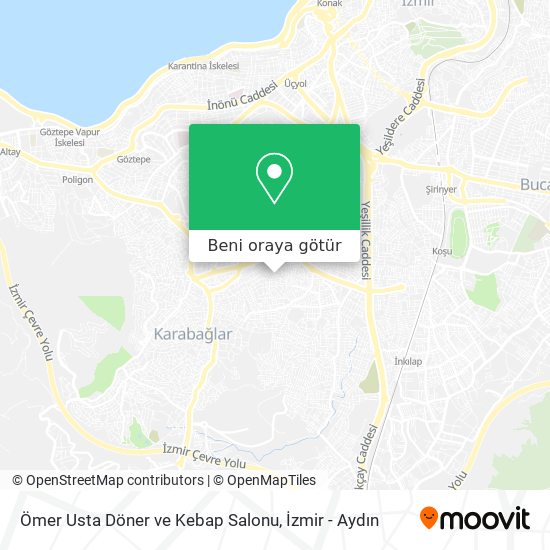 Ömer Usta Döner ve Kebap Salonu harita