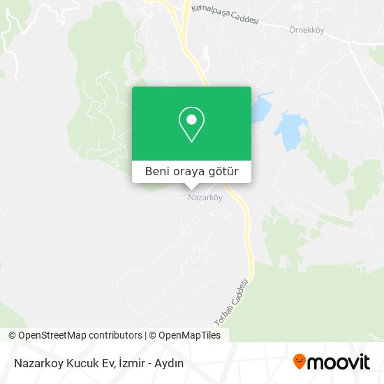Nazarkoy Kucuk Ev harita