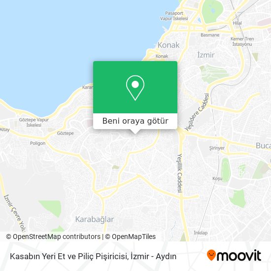 Kasabın Yeri Et ve Piliç Pişiricisi harita
