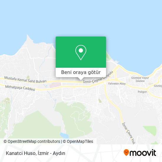 Kanatci Huso harita