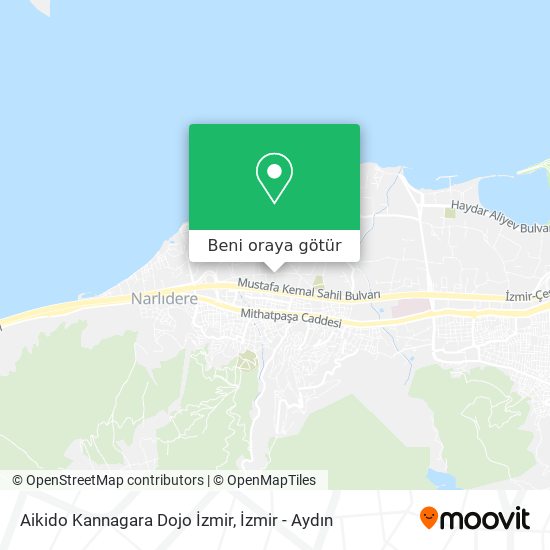 Aikido Kannagara Dojo İzmir harita