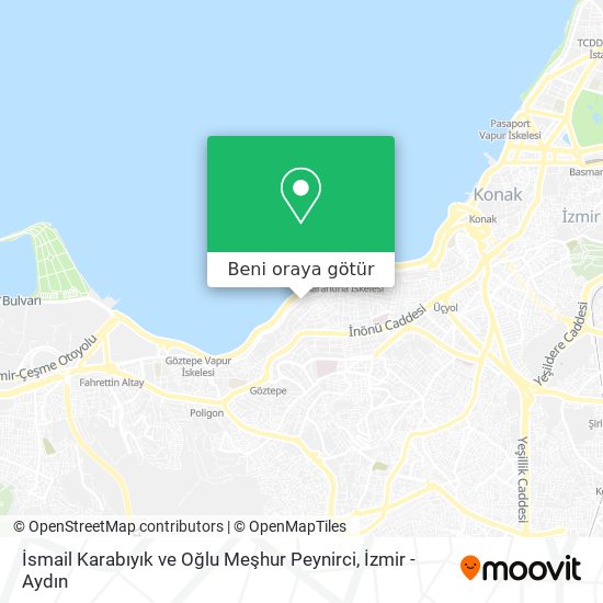 İsmail Karabıyık ve Oğlu Meşhur Peynirci harita