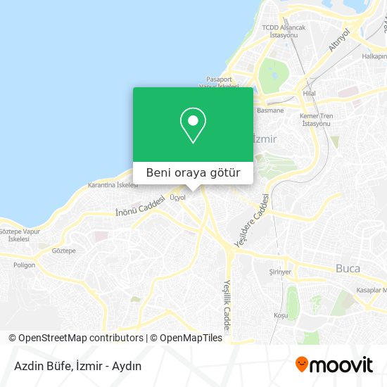 Azdin Büfe harita