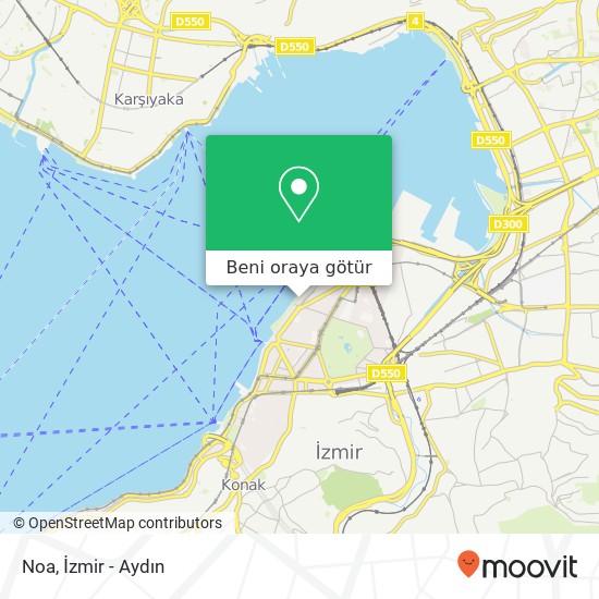 Noa, Atatürk Caddesi, 202 35220 Kültür, İzmir harita