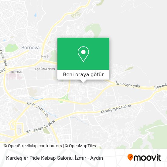 Kardeşler Pide Kebap Salonu harita