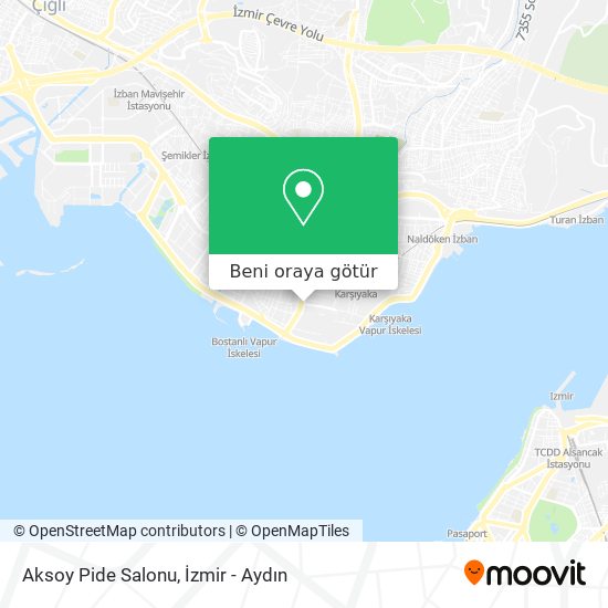 Aksoy Pide Salonu harita