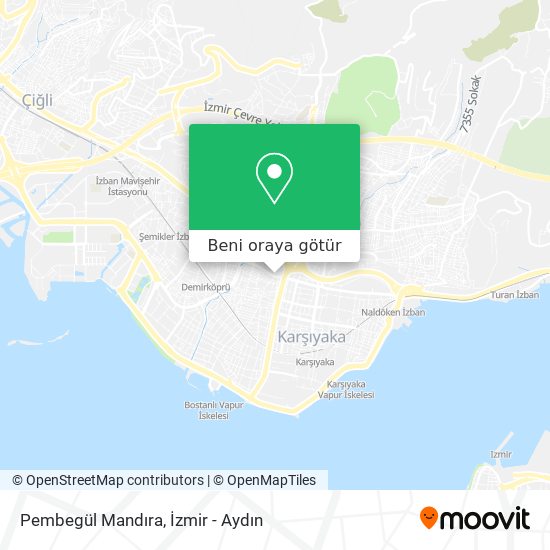 Pembegül Mandıra harita