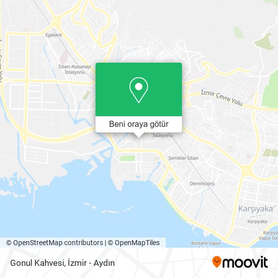 Gonul Kahvesi harita