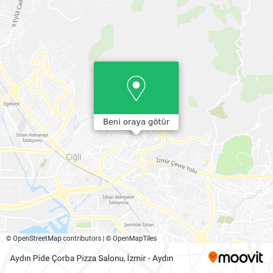 Aydın Pide Çorba Pizza Salonu harita