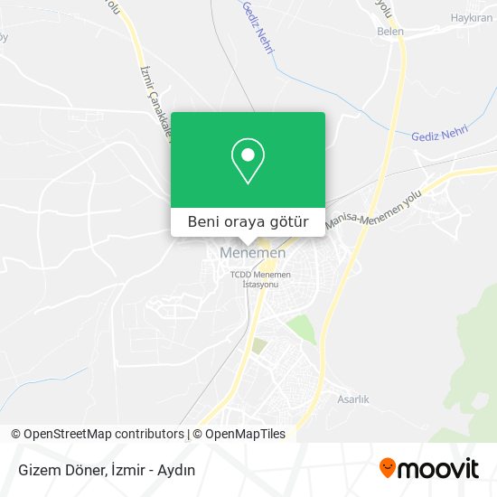 Gizem Döner harita