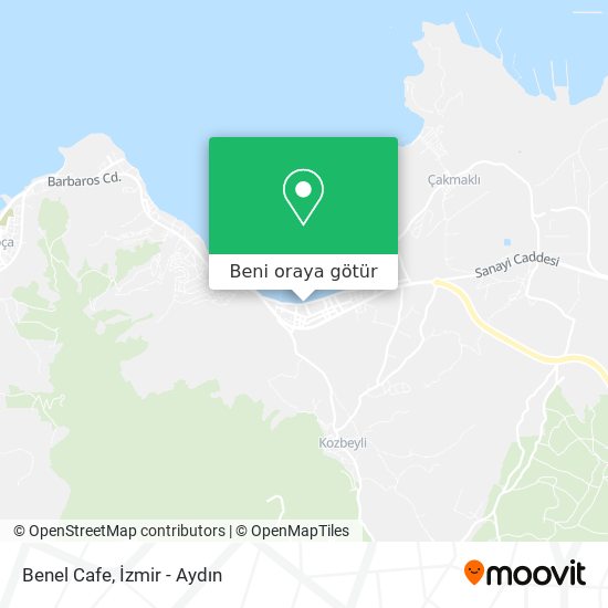 Benel Cafe harita