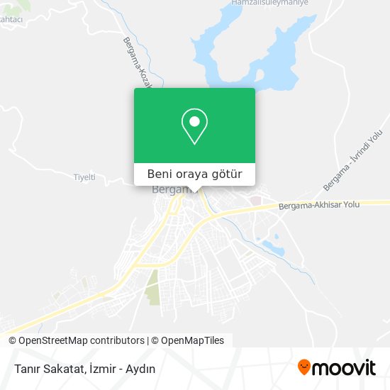 Tanır Sakatat harita
