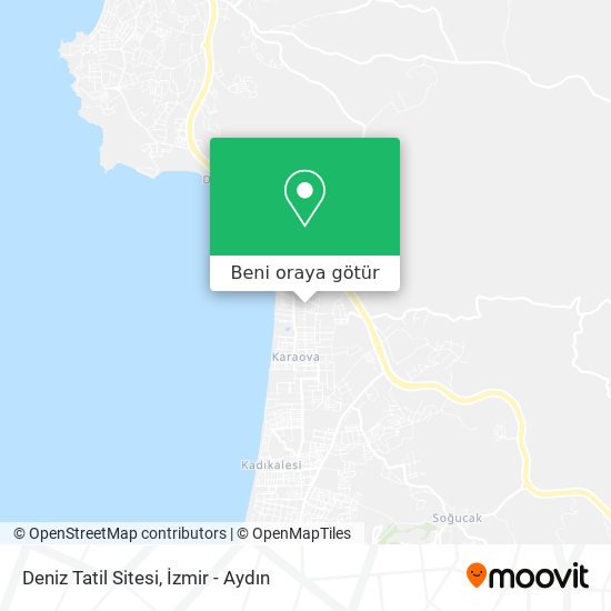 Deniz Tatil Sitesi harita