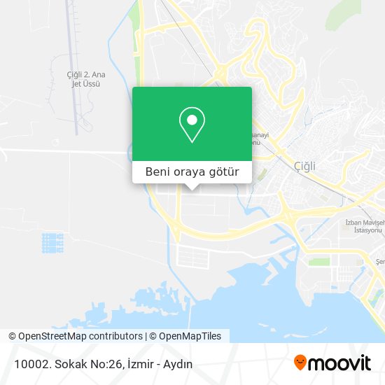 10002. Sokak No:26 harita