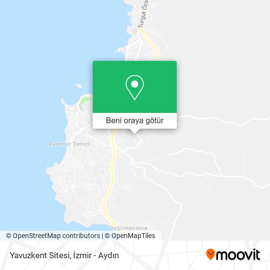 Yavuzkent Sitesi harita