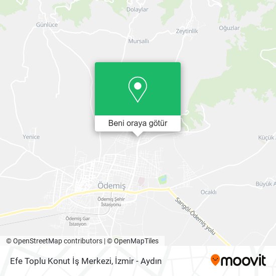Efe Toplu Konut İş Merkezi harita