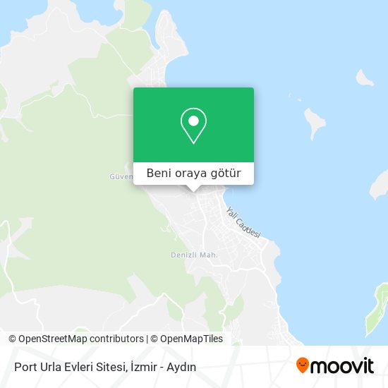 Port Urla Evleri Sitesi harita