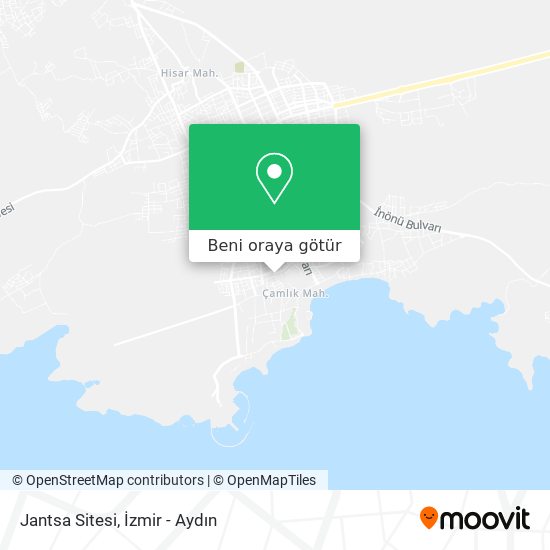 Jantsa Sitesi harita