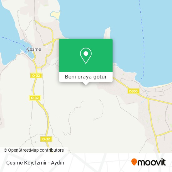 Çeşme Köy harita
