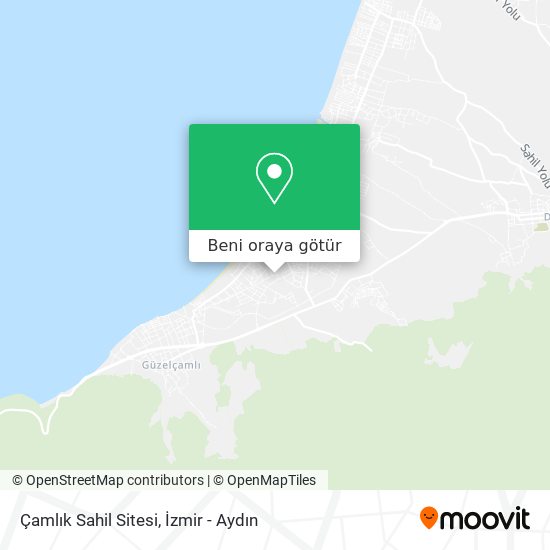 Çamlık Sahil Sitesi harita
