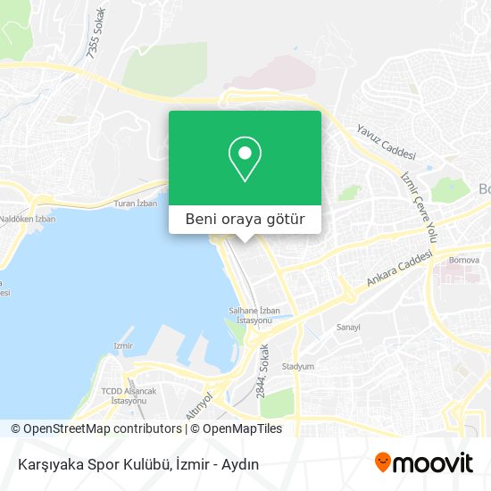 Karşıyaka Spor Kulübü harita