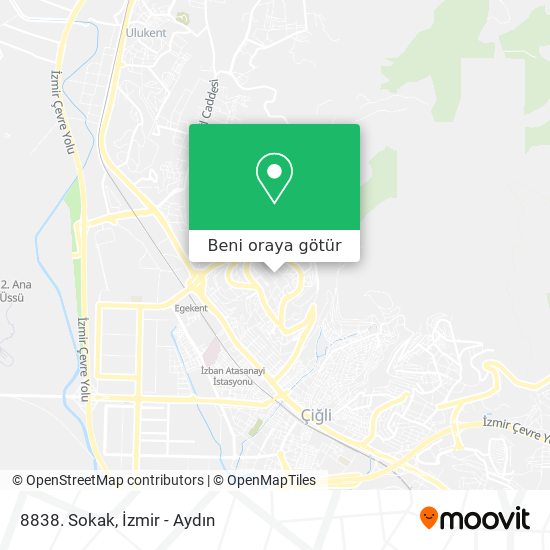 8838. Sokak harita