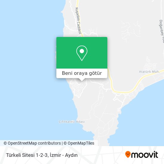 Türkeli Sitesi 1-2-3 harita