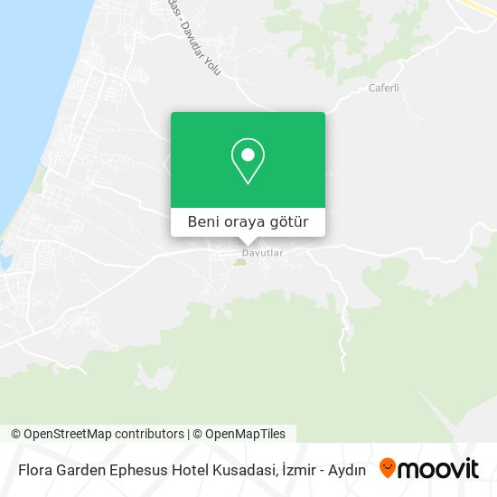 Flora Garden Ephesus Hotel Kusadasi harita
