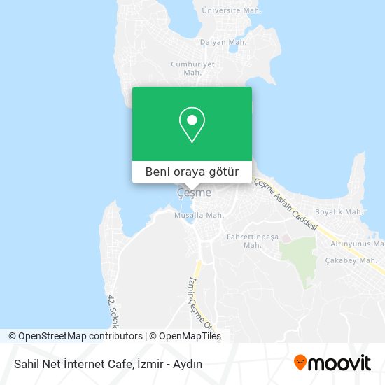 Sahil Net İnternet Cafe harita