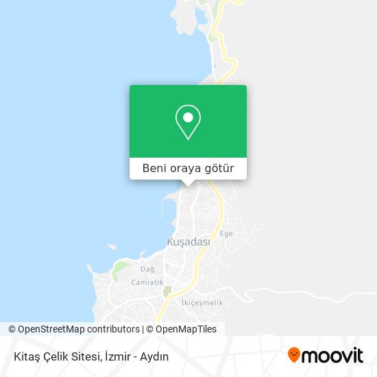Kitaş Çelik Sitesi harita