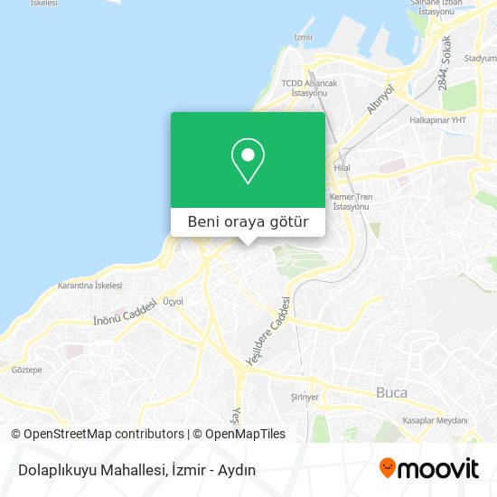 Dolaplıkuyu Mahallesi harita