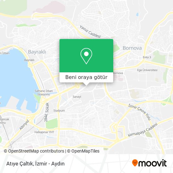 Atıye Çaltık harita