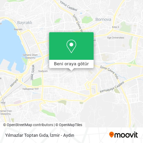 Yılmazlar Toptan Gıda harita