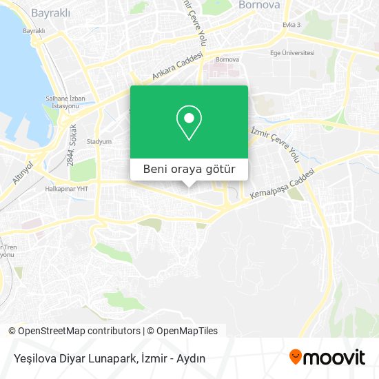 Yeşilova Diyar Lunapark harita
