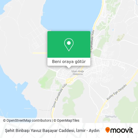 Şehit Binbaşı Yavuz Başayar Caddesi harita
