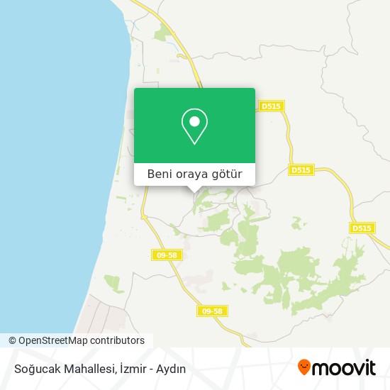 Soğucak Mahallesi harita