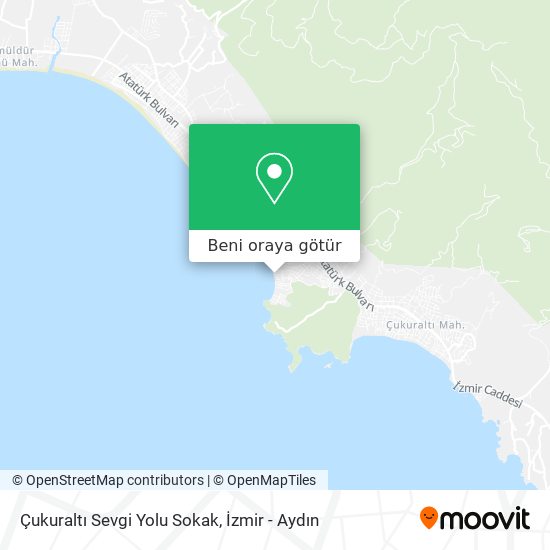 Çukuraltı Sevgi Yolu Sokak harita