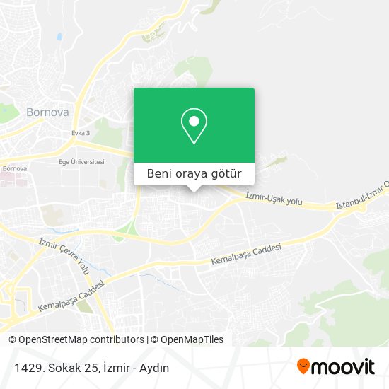 1429. Sokak 25 harita