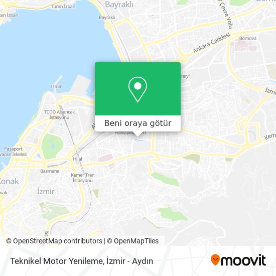 Teknikel Motor Yenileme harita