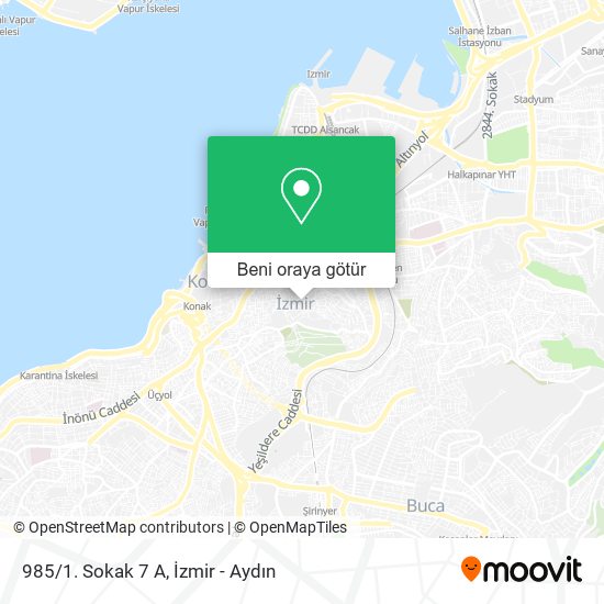 985/1. Sokak 7 A harita