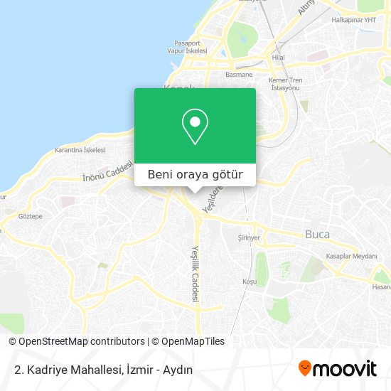 2. Kadriye Mahallesi harita