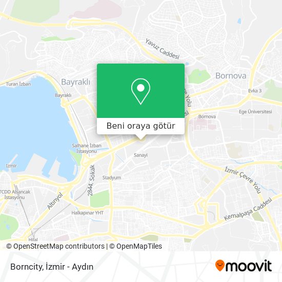 Borncity harita