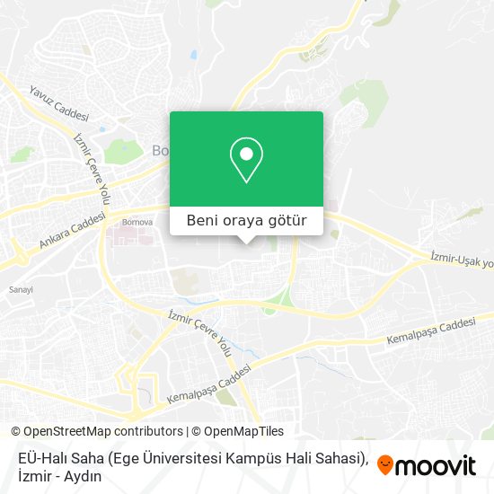 EÜ-Halı Saha (Ege Üniversitesi Kampüs Hali Sahasi) harita