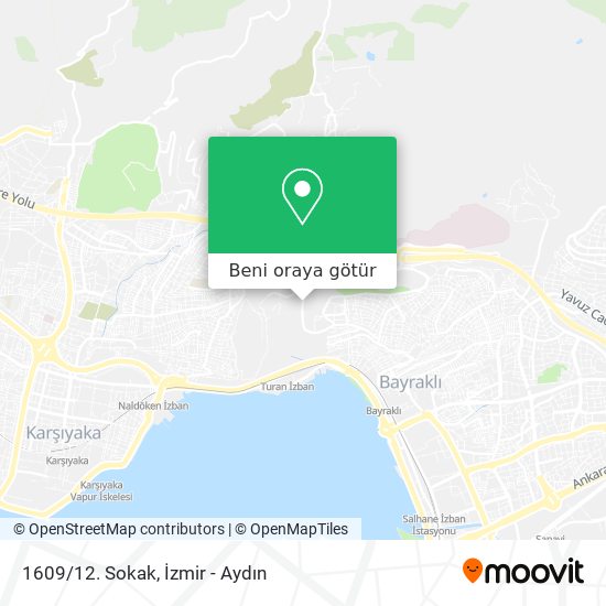 1609/12. Sokak harita