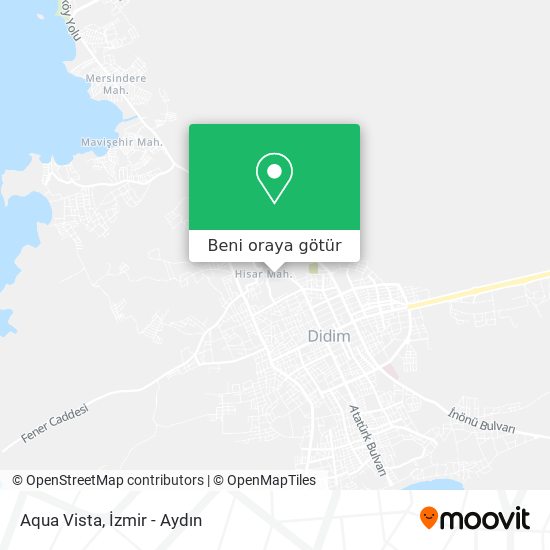 Aqua Vista harita