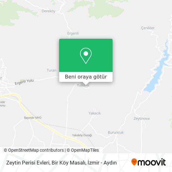 Zeytin Perisi Evleri, Bir Köy Masalı harita