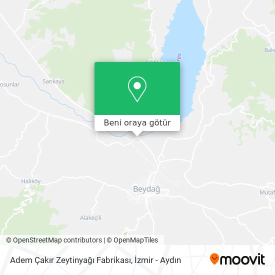 Adem Çakır Zeytinyağı Fabrikası harita